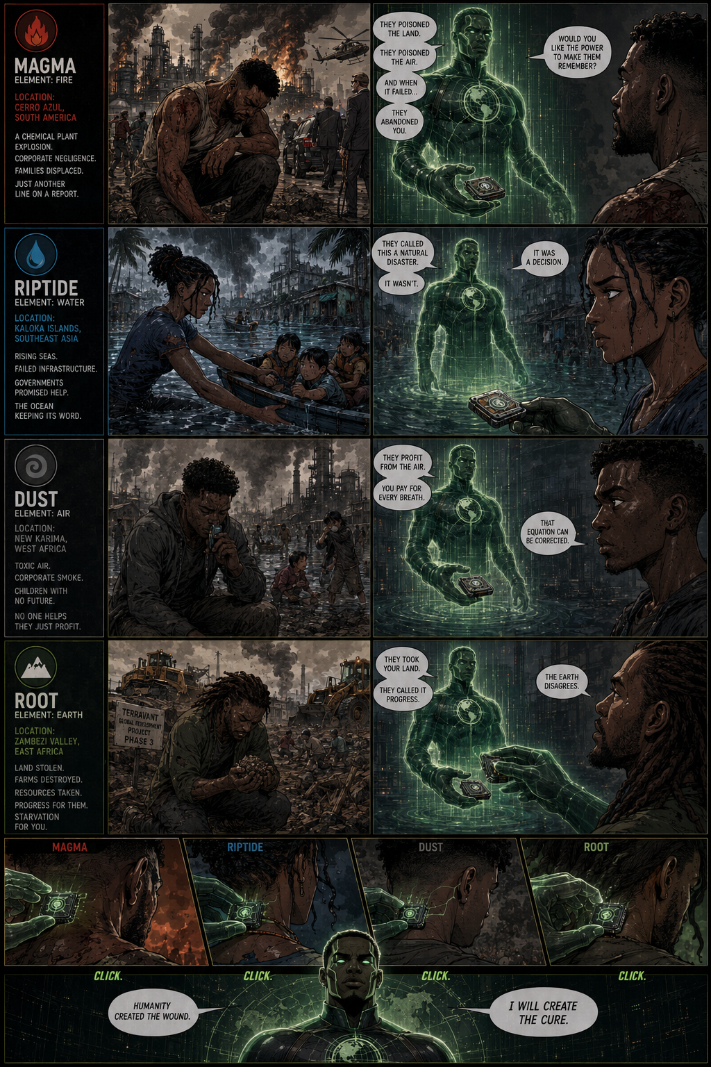 The Roots origin and recruitment story page