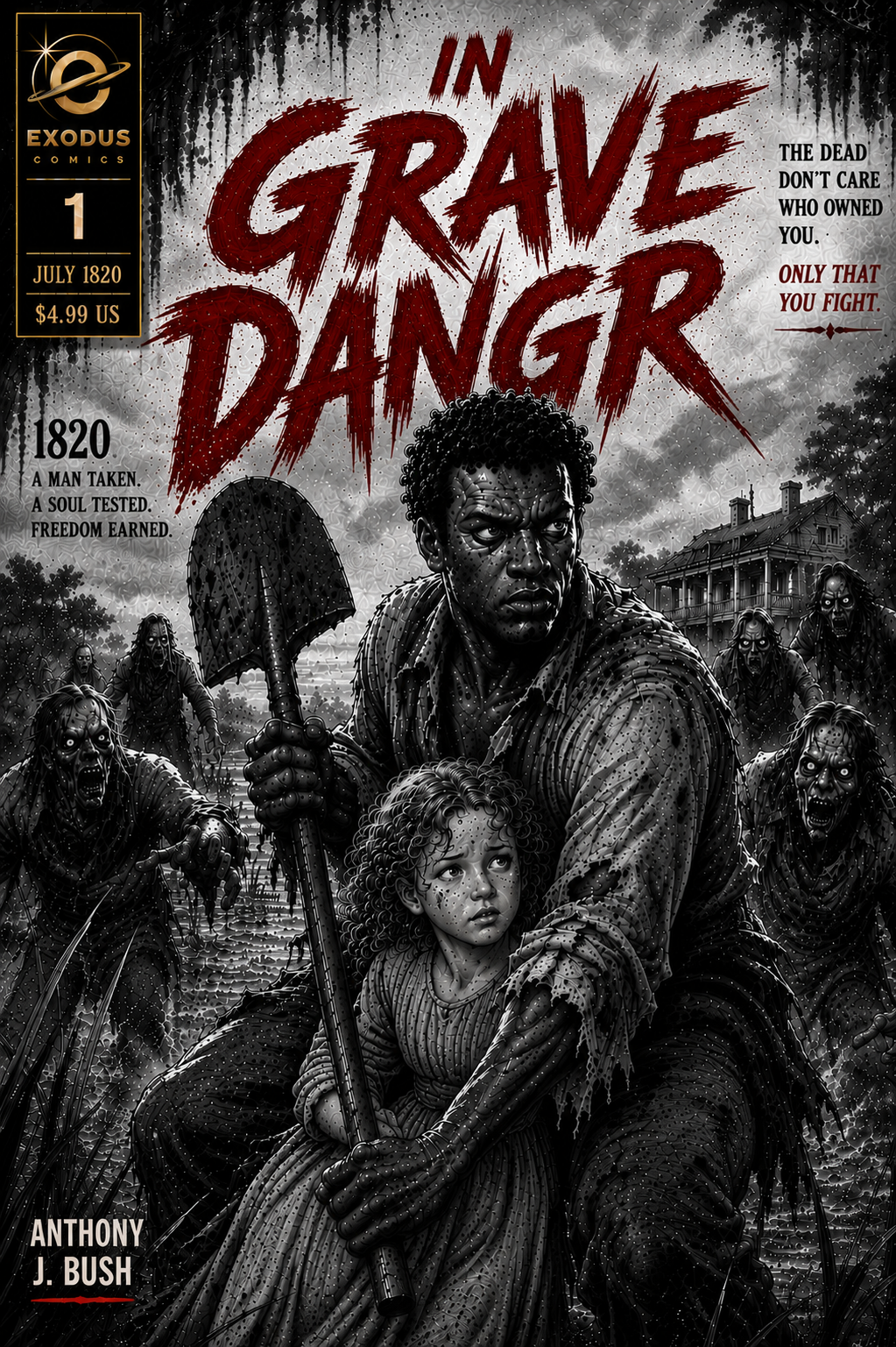 In Grave Danger issue one cover