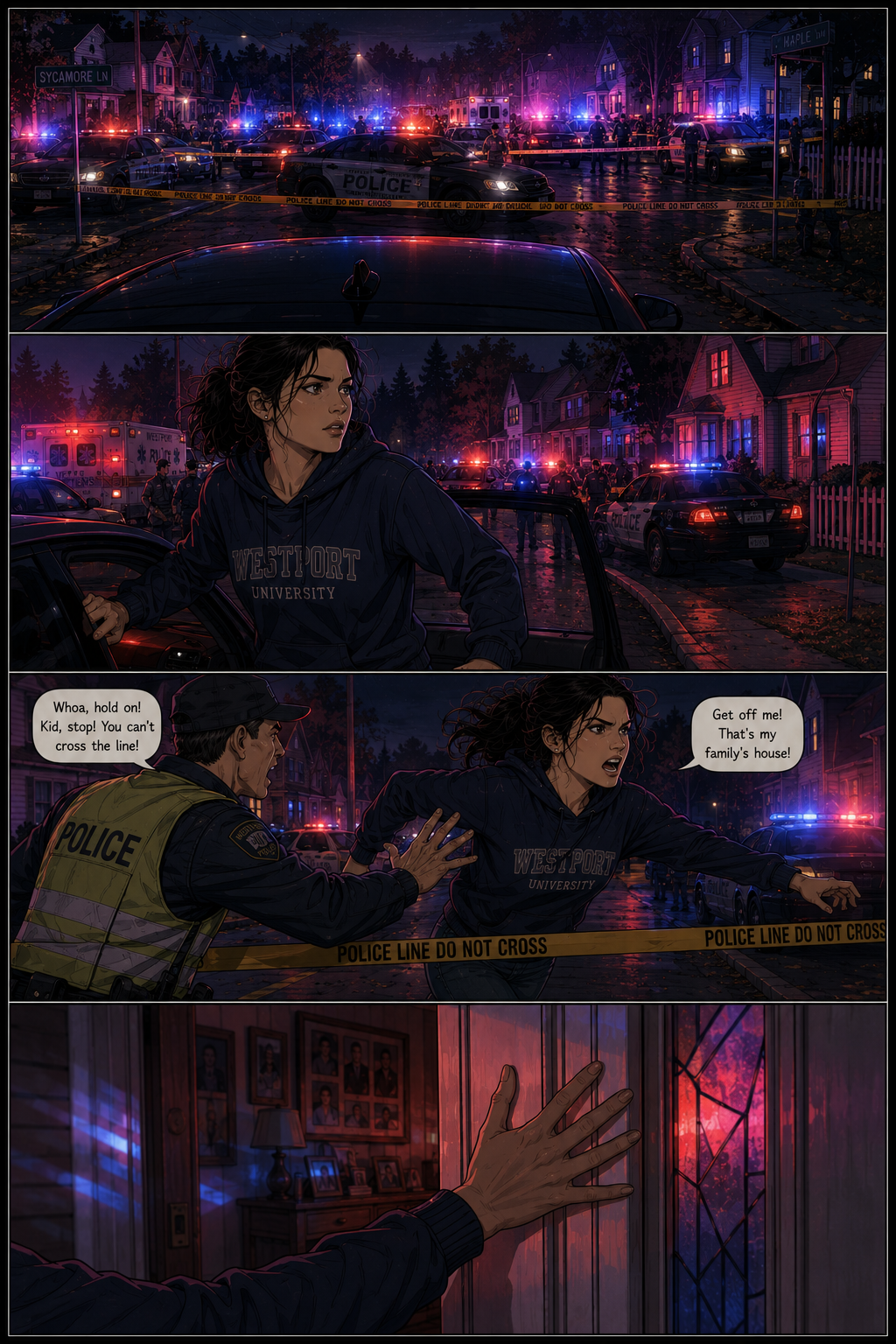 The Shield story page preview