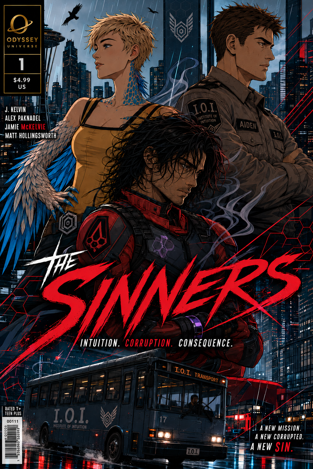 The Sinners volume one cover